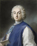 Portrait of Marquis Giovanni Carlo Molinari - Rosalba Carriera — artwork view