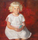 Skagen-Rose-Gemälde, Tochter des Fischers am Sonntag - Michael Ancher — Ansicht des Kunstwerks