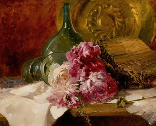 Ross Sterling Turner - Still Life with Flowers and Glass.webp