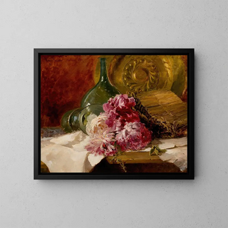 Ross Sterling Turner - Still Life with Flowers and Glass.webp