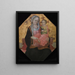 Jungfrau mit Kind - Rossello di Jacopo Franchi — gerahmtes Bild an der Wand