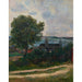Reproduktion des Gemäldes Rouen, die Kirche Saint-Ouen - Paul Gauguin