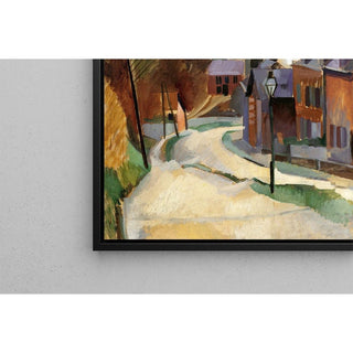Route De Laon - Robert Delaunay | Reproduction Tableau Décoration murale affiche copie
