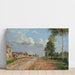 Riproduzione del dipinto Route de Versailles, Rocquencourt - Camille Pissarro