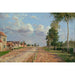 Riproduzione del dipinto Route de Versailles, Rocquencourt - Camille Pissarro