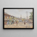 Una strada a Tokyo - Rudolf Bernt — quadro incorniciato alla parete
