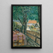 Jardin d'auberge - Rudolf Bernt — quadro incorniciato alla parete