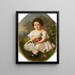 Ritratto di Alexandrine Strübe 1859-1920 bambino - Rudolf Epp — quadro incorniciato alla parete