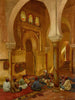 Dans la Madrasa - Rudolf Ernst — vista dell’opera