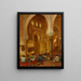 Dans la Madrasa - Rudolf Ernst — quadro incorniciato alla parete