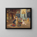 La Charité chez les derviches de Scutari - Rudolf Ernst — quadro incorniciato alla parete