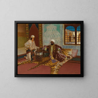 Rudolf Ernst - The narghile Smoker.webp