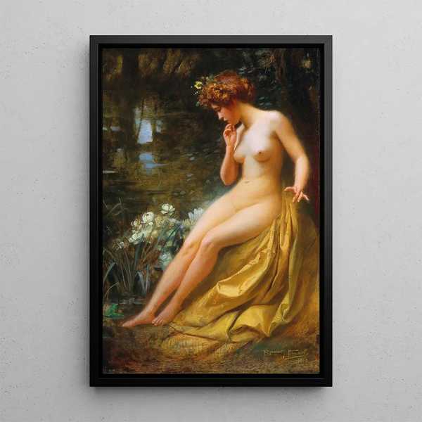 The Frog King - Rudolf Fuchs — framed artwork on a wall