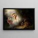 La Visione di Beethoven - Rudolf Hausleithner — quadro incorniciato alla parete