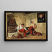 Das zerrissene Hosen - Rudolf Otto von Ottenfeld — gerahmtes Bild an der Wand
