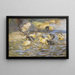 Enten - Rudolf Schramm-Zittau — gerahmtes Bild an der Wand