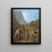 Messieurs Purgstall à l'Aire de Repos - Rudolf Swoboda — framed artwork on a wall