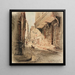 Rue Grenier sur l'Eau - Charles Jouas — gerahmtes Bild an der Wand