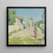 Rue à Gloucester - Childe Hassam — framed artwork on a wall