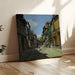 Riproduzione del dipinto Rue de la Bavole, Honfleur - Claude Monet