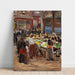 Reproduction of the painting Jewish Street in Amsterdam - Max Liebermann