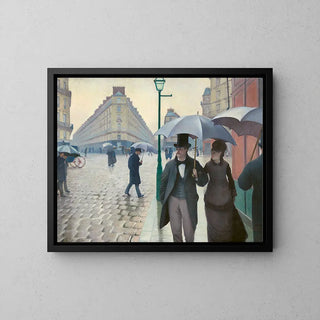 Rue de Paris, Rainy Weather - Gustave Caillebotte