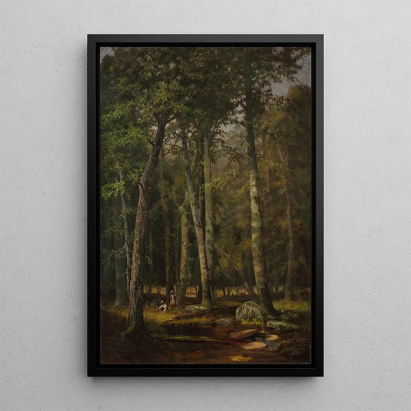 A Summer Afternoon - Rufus Way Smith — framed artwork on a wall
