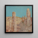 Ruins of Tiahuanaco - Giulio Aristide Sartorio — framed artwork on a wall