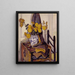 Natur stillleben mit Blumen - Russell Cheney — gerahmtes Bild an der Wand