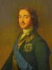 Portrait von Peter dem Großen - Russische Schule — Ansicht des Kunstwerks