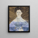 Mlle Emeline Parker aus Lowell, Massachusetts - Ruth Whittier Shute — gerahmtes Bild an der Wand