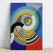 Riproduzione del dipinto Rythme n°2 - Robert Delaunay