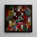 Rythmes Rouge-Vert et Violet-Jaune - Paul Klee — gerahmtes Bild an der Wand