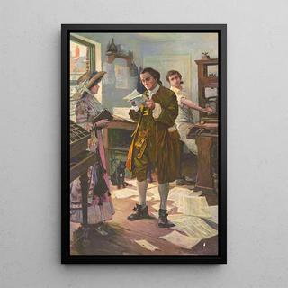 SM Arthurs - Benjamin Franklin printer Philadelphia.webp