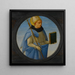 Saint Augustin - Bartolomeo di Giovanni — gerahmtes Bild an der Wand