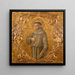 San Francesco - Benvenuto di Giovanni — quadro incorniciato alla parete