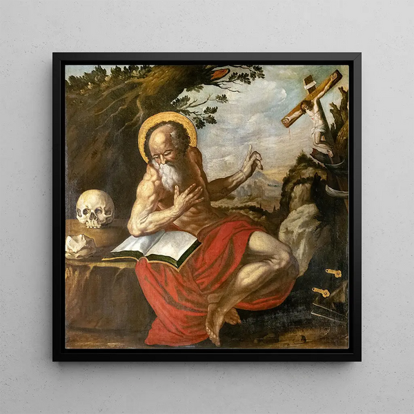 Saint Jérôme dans le désert - Anonyme