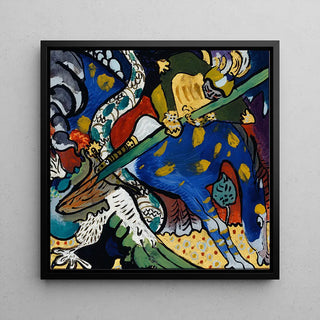 Saint Georges - Wassily Kandinsky | Kunstdruck Gemälde Wanddekoration Poster Kopie