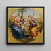 Sainte Famille - Anton Psenner — gerahmtes Bild an der Wand