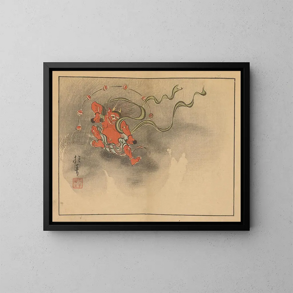 Sakai Hoitsu, Blumen- und Vogelmalerei - Sakai Hōitsu — gerahmtes Bild an der Wand