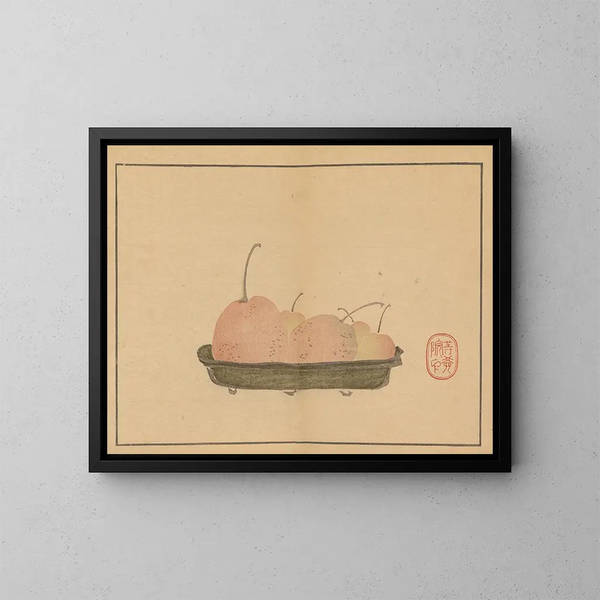 Sakai Hoitsu, Gemälde 14 - Sakai Hōitsu — gerahmtes Bild an der Wand
