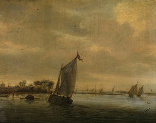 Salomon van Ruysdael - Calm Water.webp