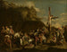 Crocifissione di Policleto - Salvator Rosa — vista dell’opera