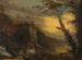 Figures pêchant dans un paysage côtier rocheux - Salvator Rosa — vista dell’opera
