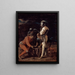 Soldats jouant - Salvator Rosa — quadro incorniciato alla parete