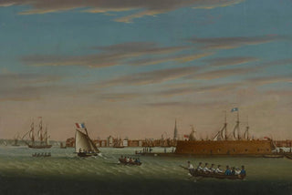 Samuel Barnard - View of Charleston from the Harbor.webp