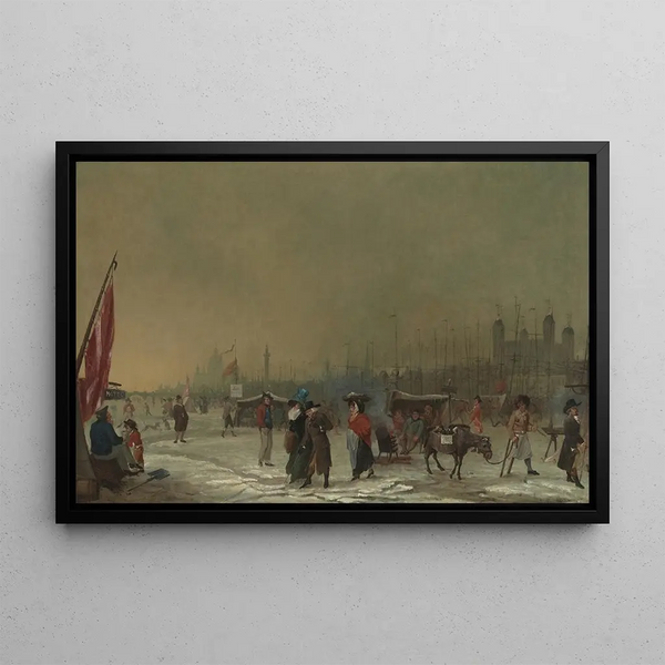 Samuel Collings - Frost on the Thames.webp