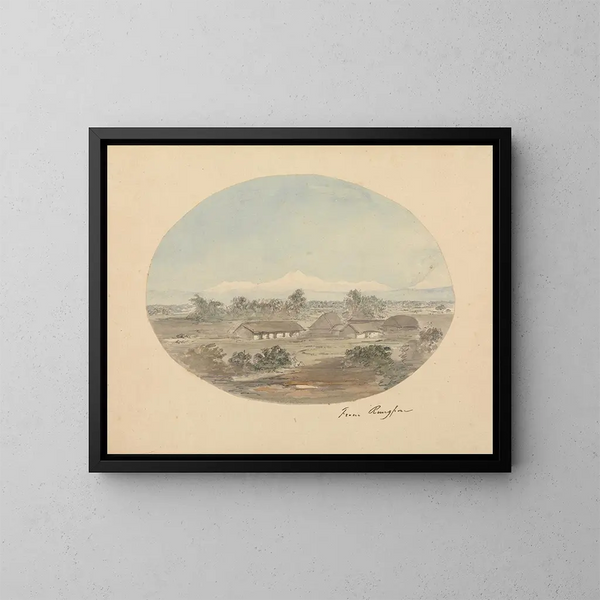 di Rungpore a Rangpur - Samuel Davis — quadro incorniciato alla parete