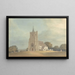 L'Église dans le parc de Knebworth - Samuel Davis — framed artwork on a wall