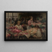 Les fleuristes de Clerkenwell - Samuel Fisher — framed artwork on a wall